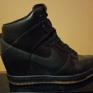 Nike dunk wedge sneakers